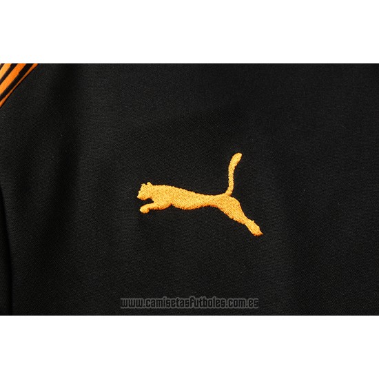 Chandal del Olympique Marsella Manga Corta 2019-2020 Negro
